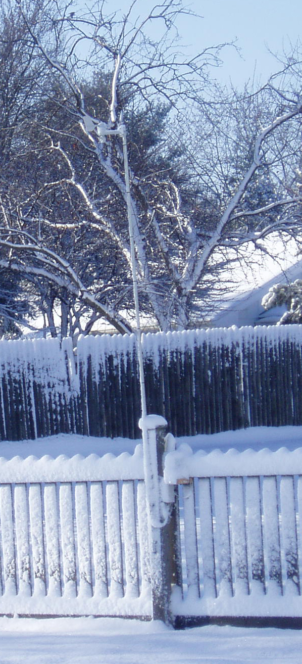 My weather station in the Winter